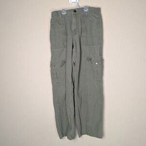 Aeropostale Utility Cargo Pants Olive Green Y2K Streetwear Sz‎ S Y2K trousers
